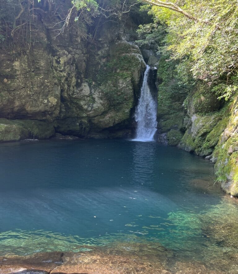 にこ淵の滝壺