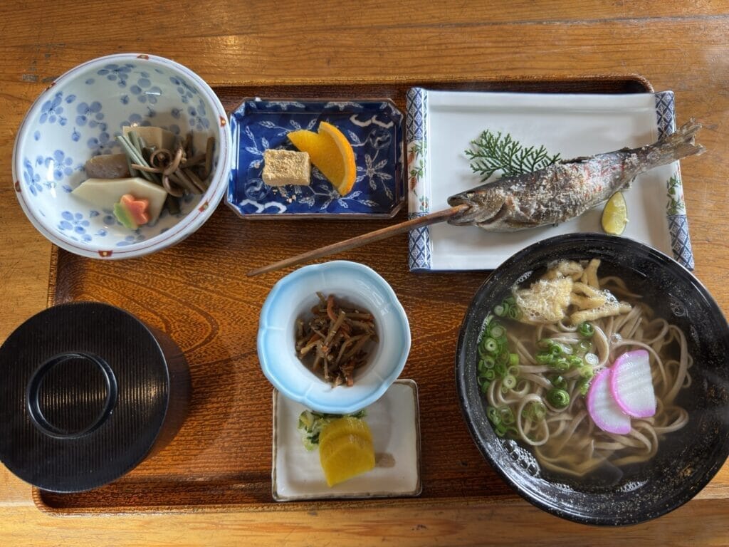 あめごの御膳の写真