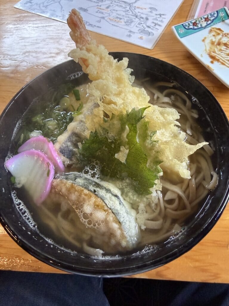 天ぷら祖谷そばの写真