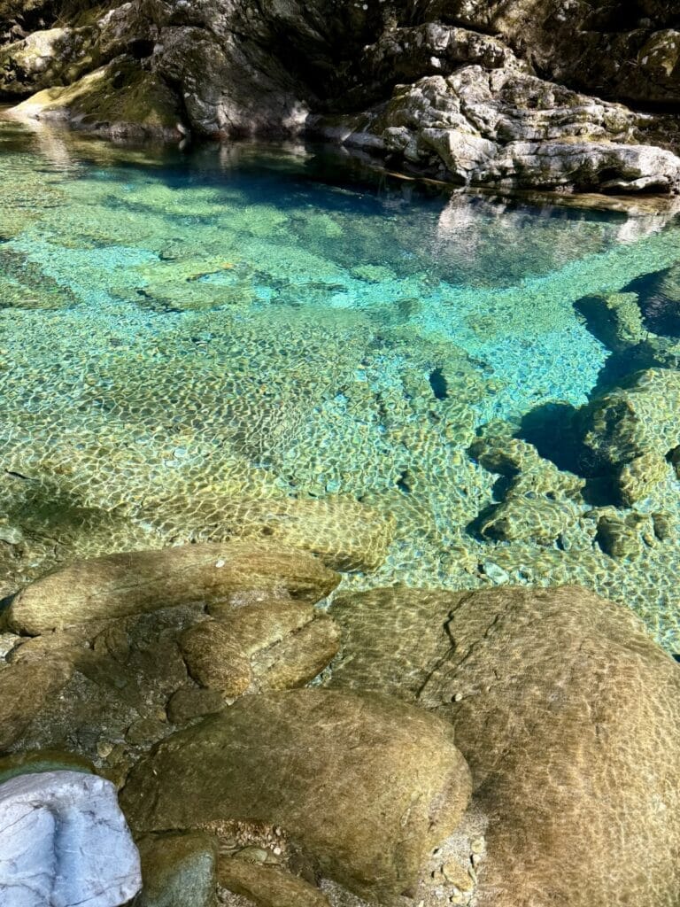 安井渓谷・水晶淵の写真