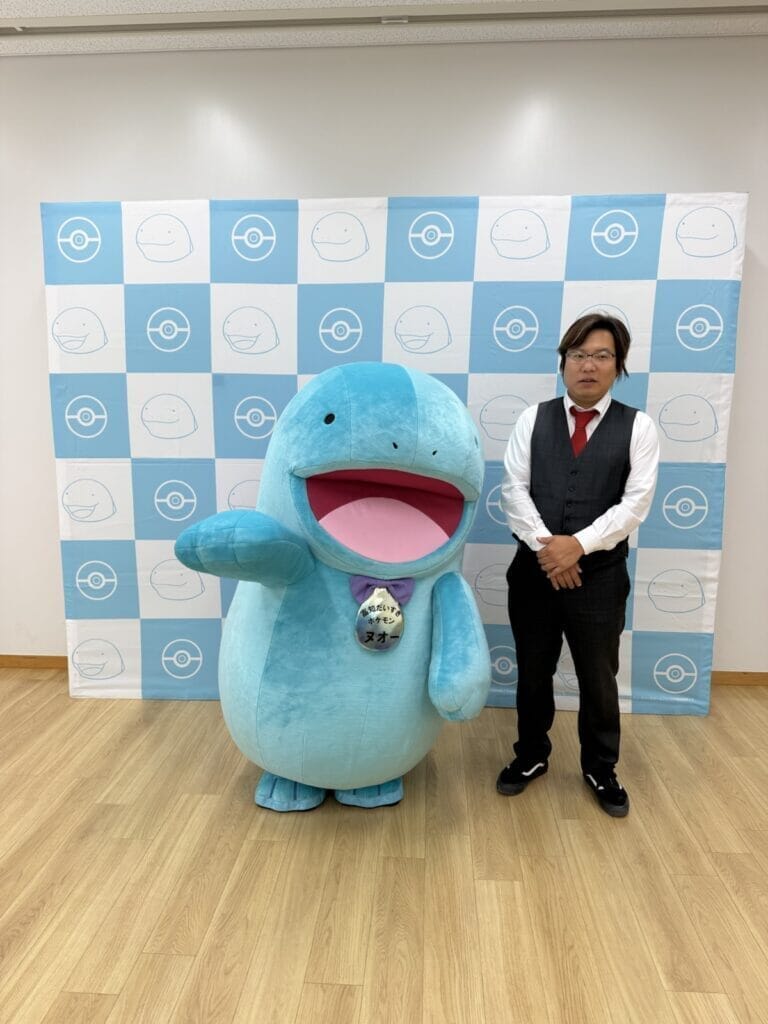 ヌオーを記念撮影の写真